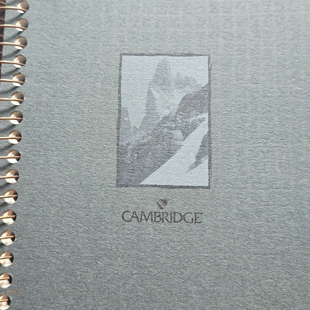 NEW. Cambridge Blue Spiral Notebook - Picture 8 of 9